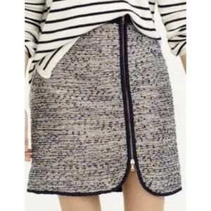 J. CREW TWEED MINI SKIRT SIZE 12